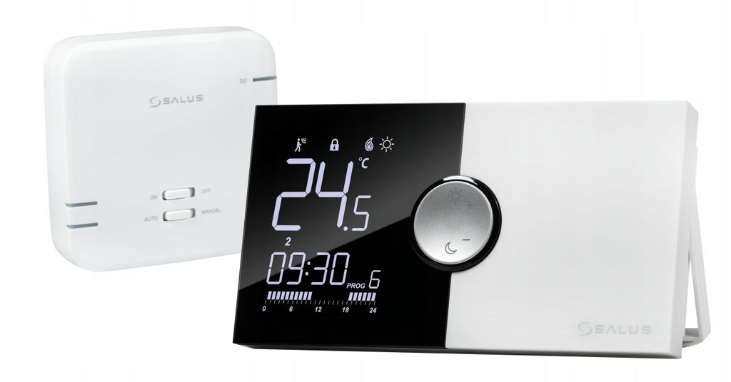 BEZPRZEWODOWY STEROWNIK REGULATOR TYGODNIOWY DO PIECA KOTŁA SALUS 091PRO-RF