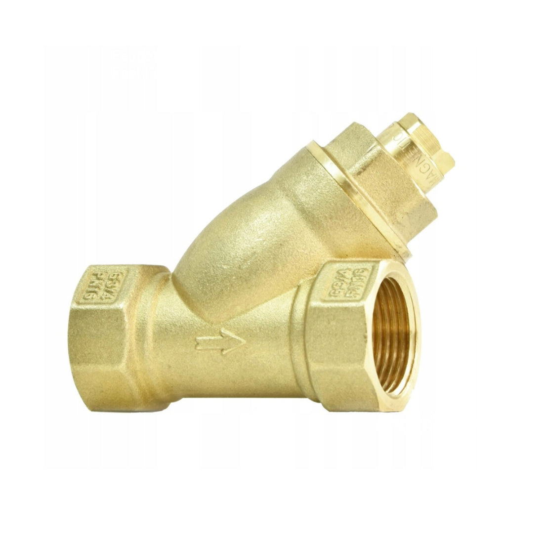 IBO FILTR MAGNETYCZNY SKOŚNY 1" SEPARATOR ZANIECZYSZCZEŃ MAGNES MOSIĘŻNY