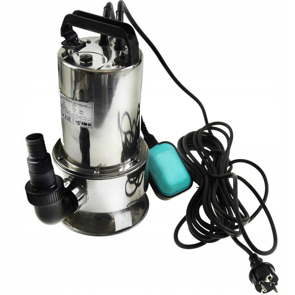 POMPA ZATAPIALNA Z PŁYWAKIEM DO WODY LEKKO BRUDNEJ IBO IP 550 INOX 230V