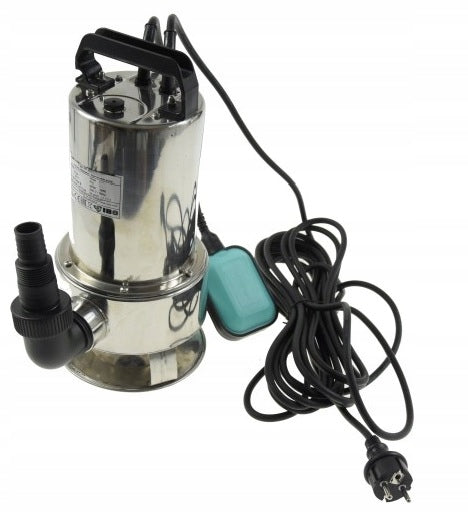 POMPA ZATAPIALNA Z PŁYWAKIEM DO BRUDNEJ WODY IBO IP 750 W INOX MOCNA 230V