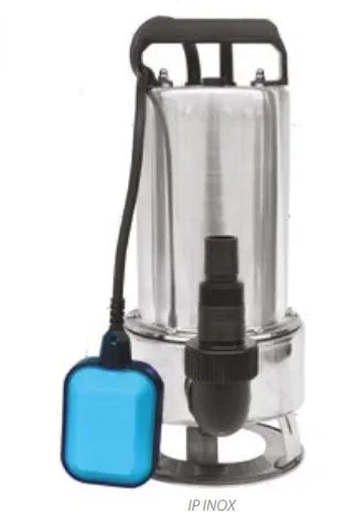 POMPA ZATAPIALNA DO WODY BRUDNEJ Z PŁYWAKIEM IBO IP 900 INOX 235l/min 900 W