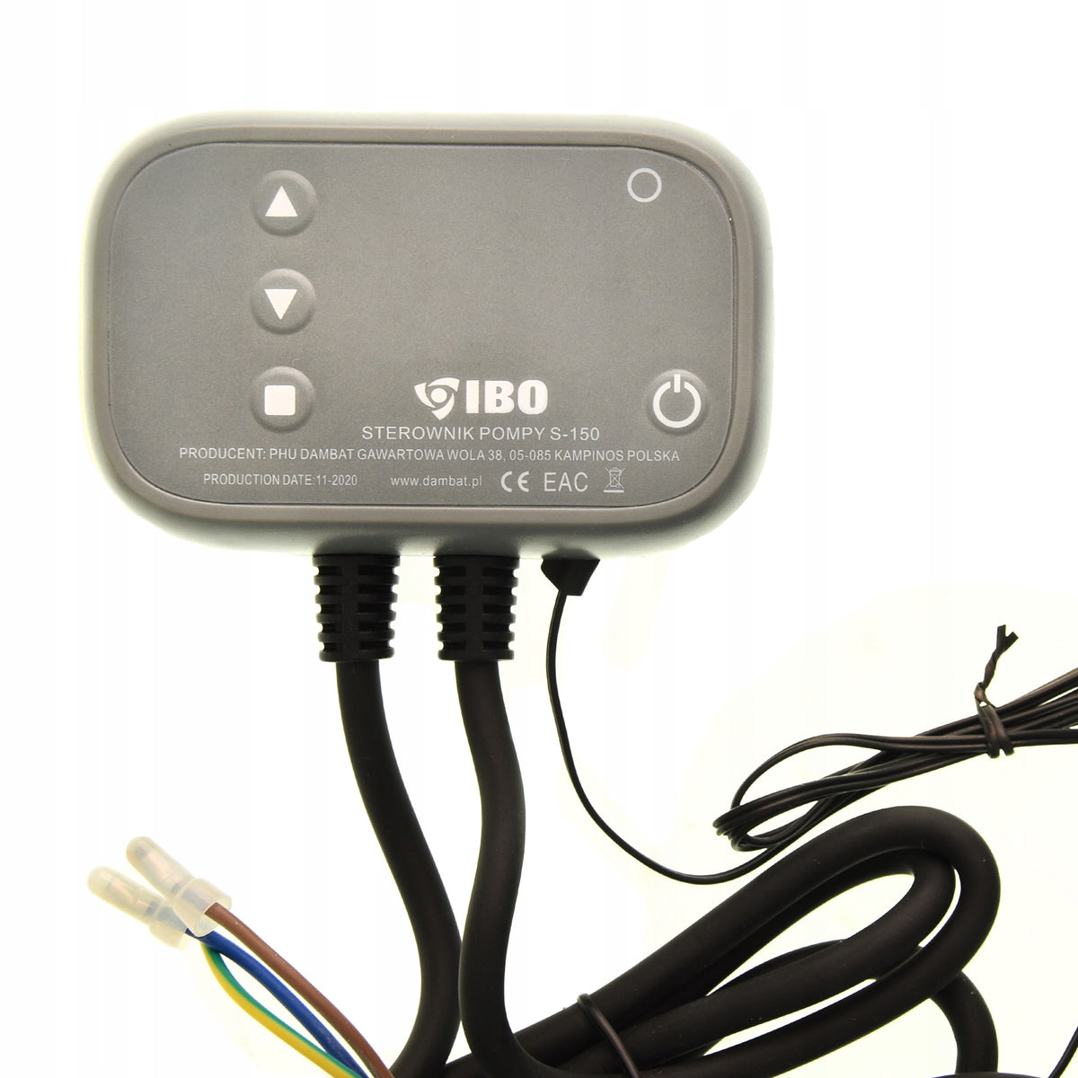 STEROWNIK REGULATOR POMPY OBIEGOWEJ PIECA C.O. - IBO S-150 - WŁĄCZNIK LED