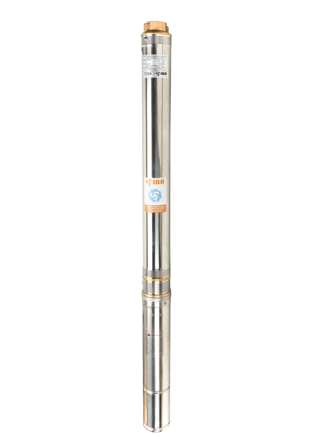 POMPA GŁĘBINOWA ANTYPIASKOWA IBO 3,5" SDM3/11 800W 105 l/min KABEL 20M
