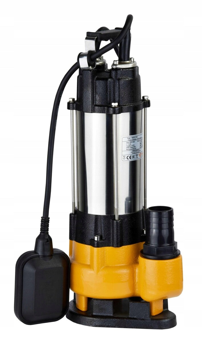 POMPA ZATAPIALNA Z PŁYWAKIEM DO ŚCIEKÓW SZAMBA IBO WQF 450 200 L/min 450 W
