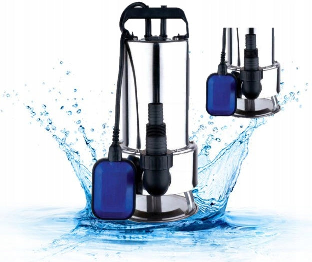 POMPA ZATAPIALNA DO WODY BRUDNEJ Z PŁYWAKIEM IBO IP 900 INOX 235l/min 900 W