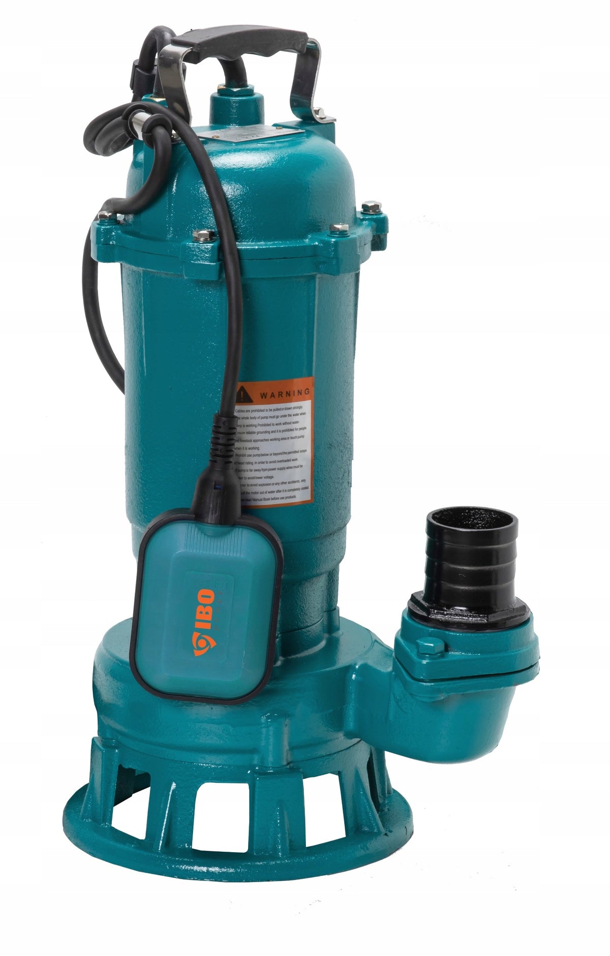 POMPA ZATAPIALNA Z ROZDRABNIACZEM DO WODY BRUDNEJ IBO CTR 550 0,55kW 230V
