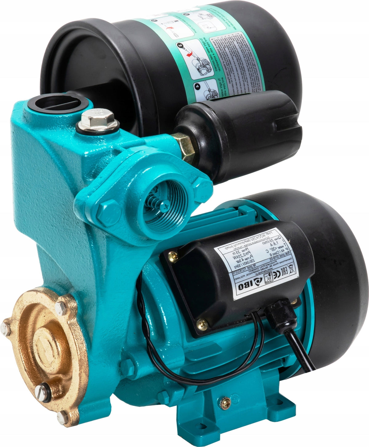 WZCH 250 2L ZESTAW HYDROFOROWY POMPA POWIERZCHNIOWA IBO WZI250 WZ250