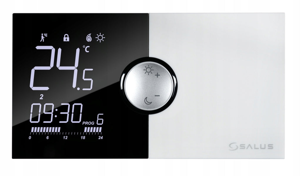 BEZPRZEWODOWY STEROWNIK REGULATOR TYGODNIOWY DO PIECA KOTŁA SALUS 091PRO-RF