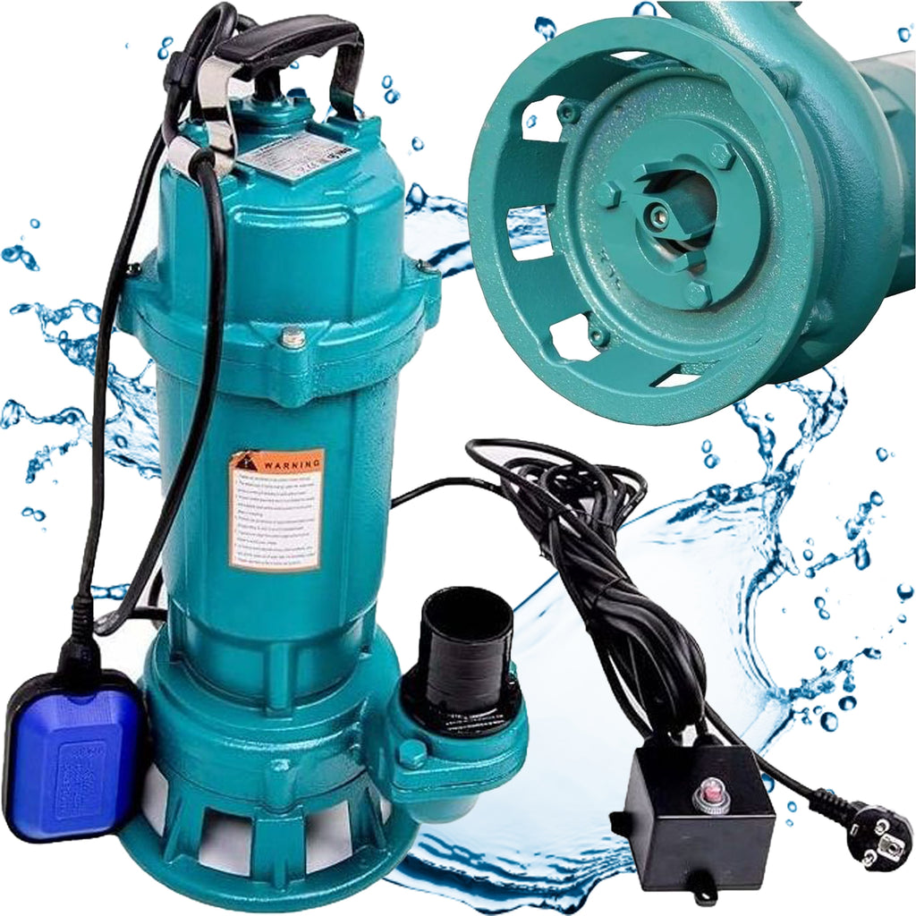 POMPA ZATAPIALNA Z ROZDRABNIACZEM DO WODY BRUDNEJ IBO CTR 1500 1,5kW 230V