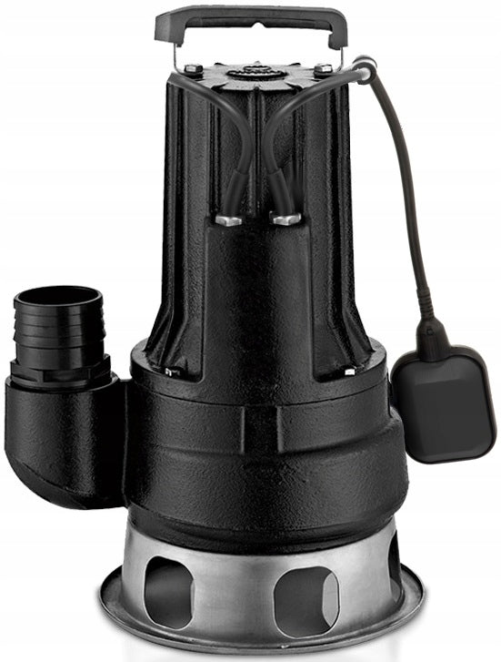 POMPA ZATAPIALNA Z PŁYWAKIEM DO ŚCIEKÓW WODY BRUDNEJ IBO BIG 1500W 660L/MIN
