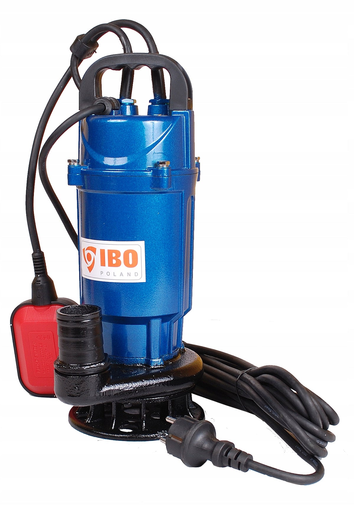 POMPA ZATAPIALNA Z PŁYWAKIEM DO BRUDNEJ WODY IBO MAGNUM 2500 250W 8100 l/h