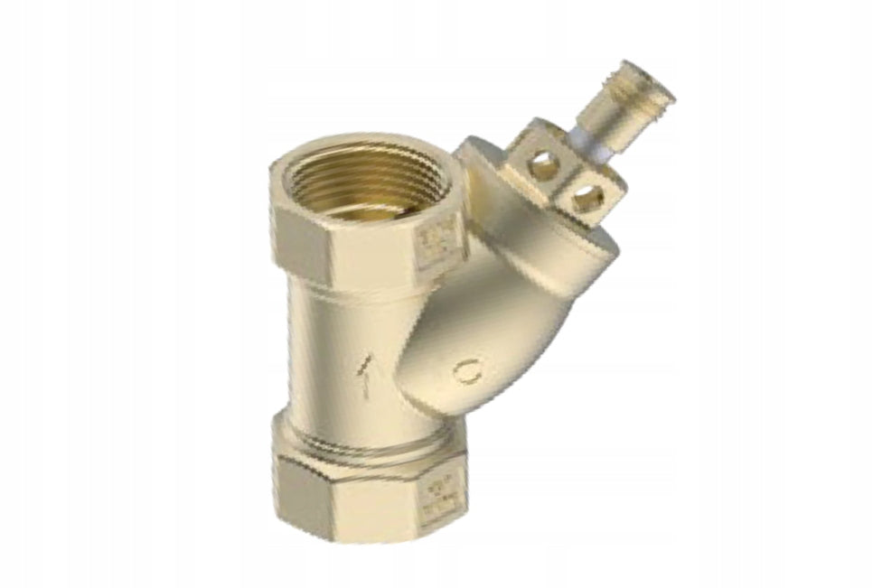 IBO FILTR MAGNETYCZNY SKOŚNY 1" SEPARATOR ZANIECZYSZCZEŃ MAGNES MOSIĘŻNY