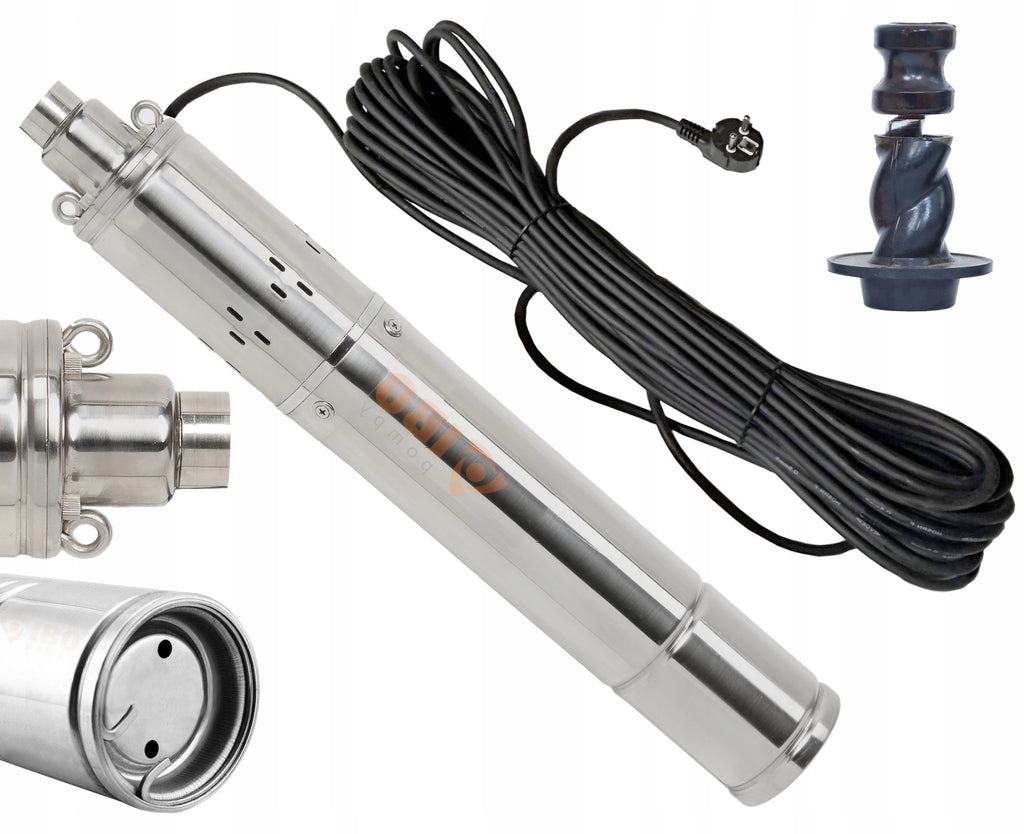 POMPA GŁĘBINOWA 3' IBO SQIBO 0,37 370 W 1800 L/H KABEL 20M DO STUDNI WODY