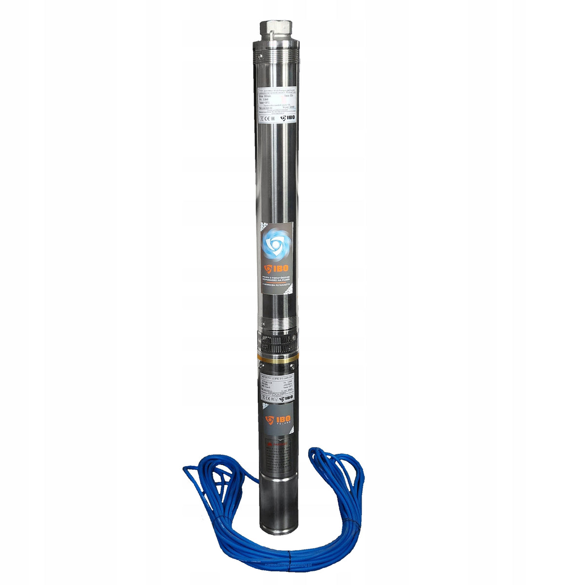POMPA GŁĘBINOWA IBO 3,5" IPRO 3-16 1100W Z KABLEM 20M ANTYPIASKOWA STUDNIA