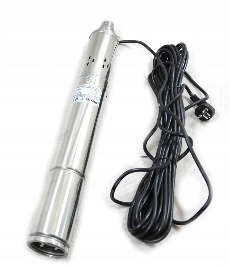POMPA GŁĘBINOWA ŚRUBOWA 3" IBO SQIBO 0,75 750W 2400L/H KABEL 25M DO STUDNI