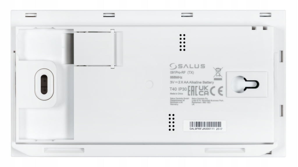 BEZPRZEWODOWY STEROWNIK REGULATOR TYGODNIOWY DO PIECA KOTŁA SALUS 091PRO-RF