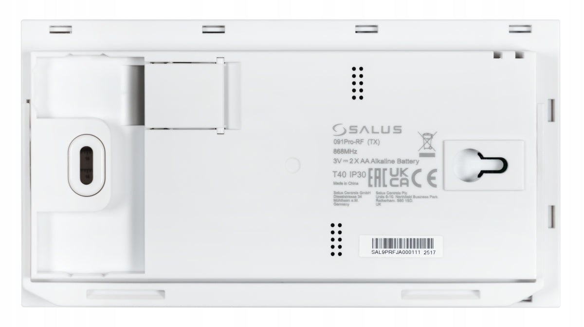 BEZPRZEWODOWY STEROWNIK REGULATOR TYGODNIOWY DO PIECA KOTŁA SALUS 091PRO-RF