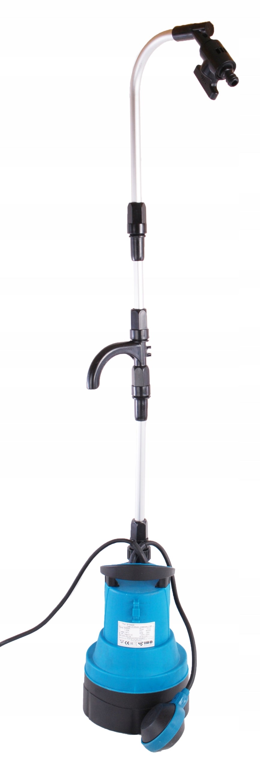 POMPA ZATAPIALNA NA WODĘ DO ZBIORNIKÓW BECZKI IBO IP 400 RAIN 400W 83 l/min
