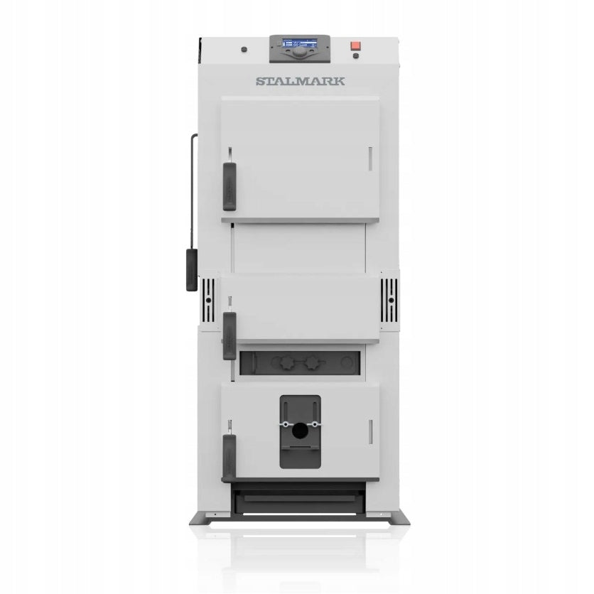 KOCIOŁ ZGAZOWUJĄCY DREWNO - STALMARK EKO WOOD 23 KW - 5 KLASA A+ KOMPAKTOWY