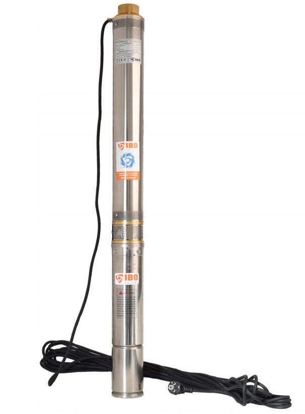POMPA GŁĘBINOWA 3,5" IBO SDM 5-14 230V 1100W 7200L/H 20M KABEL ANTYPIASKOWA