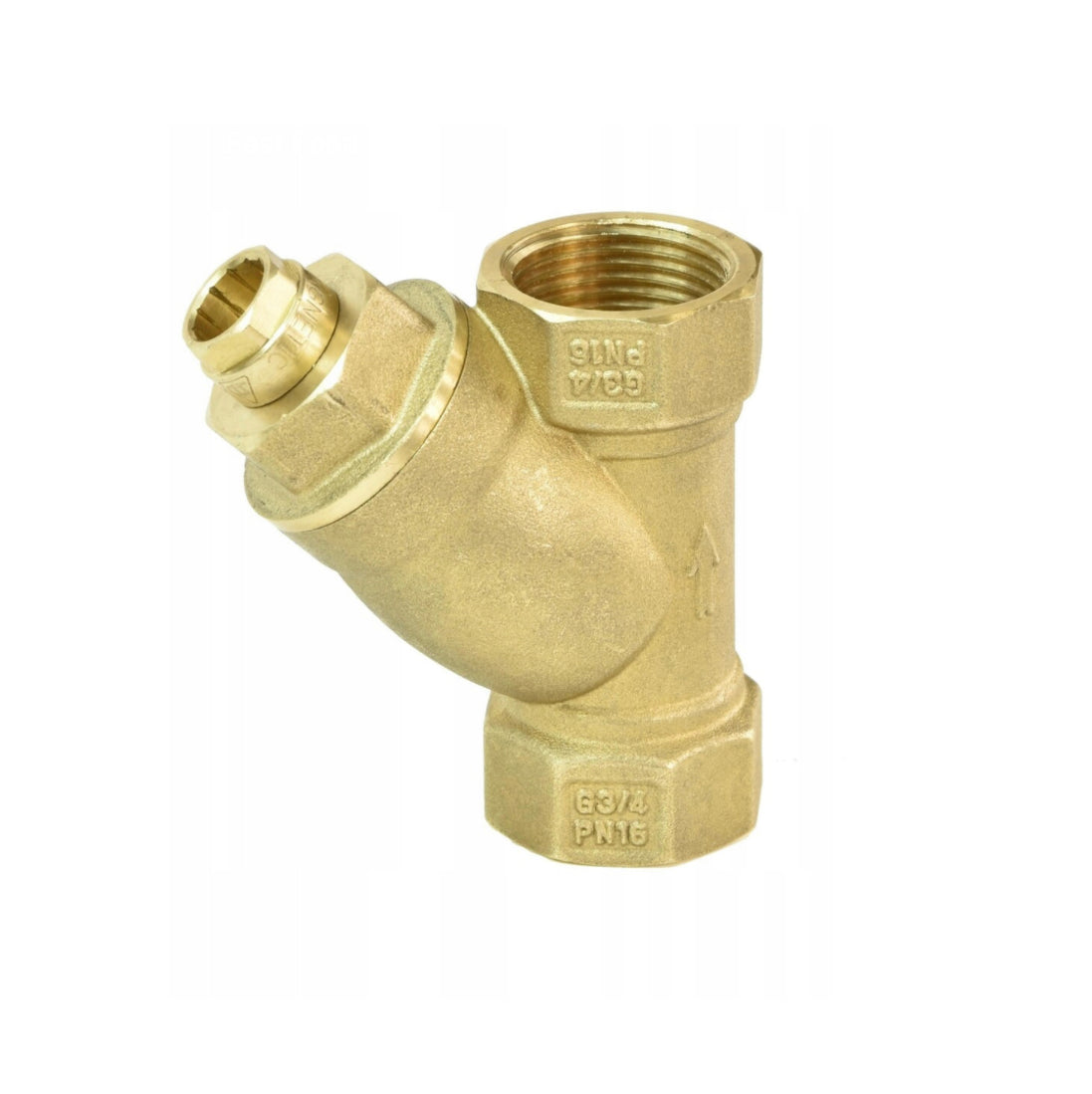 IBO FILTR MAGNETYCZNY SKOŚNY 1" SEPARATOR ZANIECZYSZCZEŃ MAGNES MOSIĘŻNY