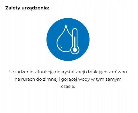DOMOWY UZDATNIACZ ZMIĘKCZACZ IMPULSOWY WODY - KLARWOD HelixPRO