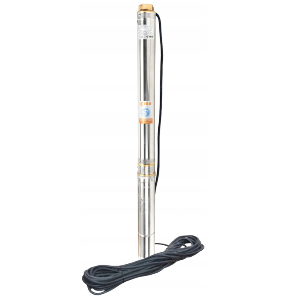 POMPA GŁĘBINOWA 3,5" IBO SDM 5-14 230V 1100W 7200L/H 20M KABEL ANTYPIASKOWA