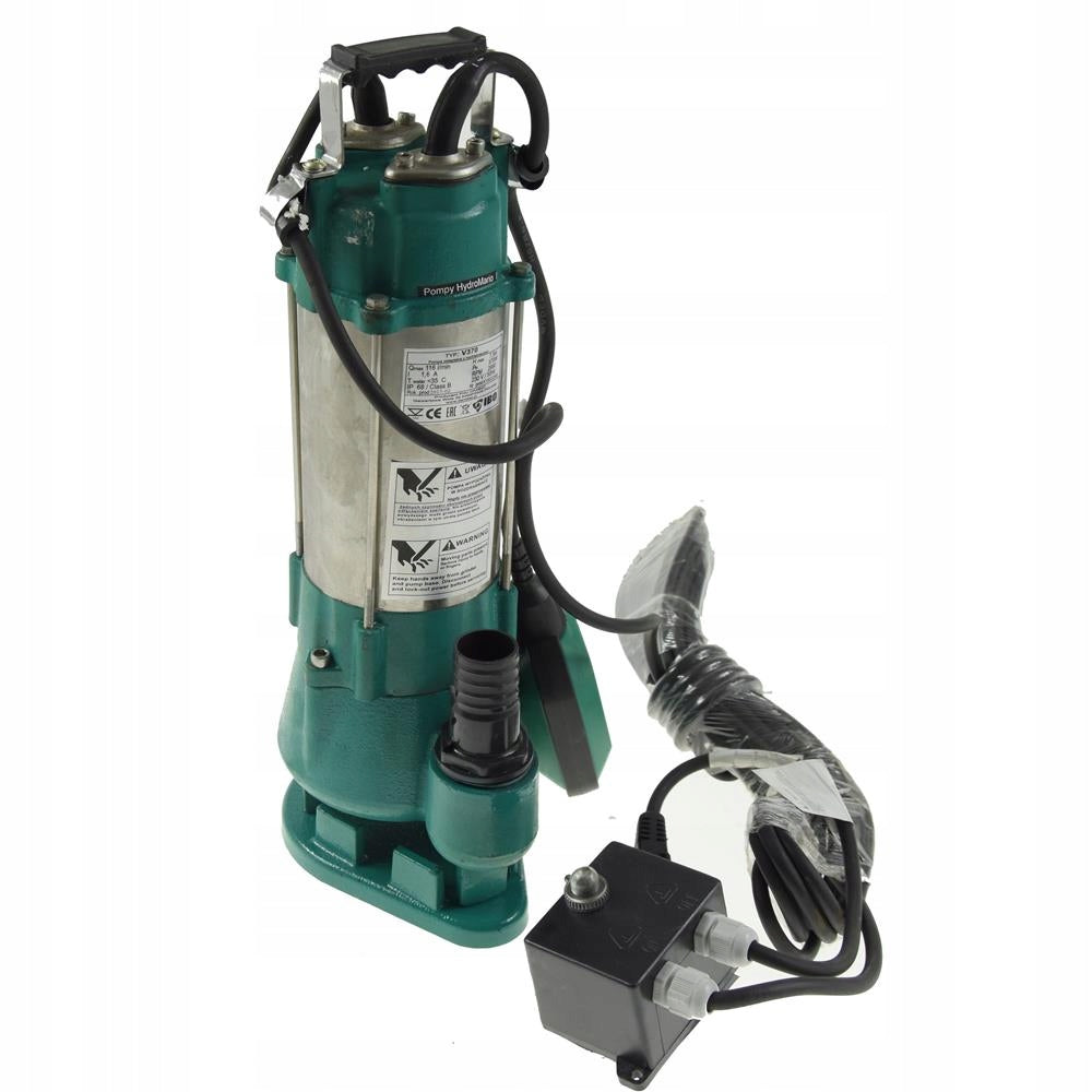 POMPA ZATAPIALNA Z ROZDRABNIACZEM I PŁYWAKIEM DO ŚCIEKÓW SZAMBA IBO V 370
