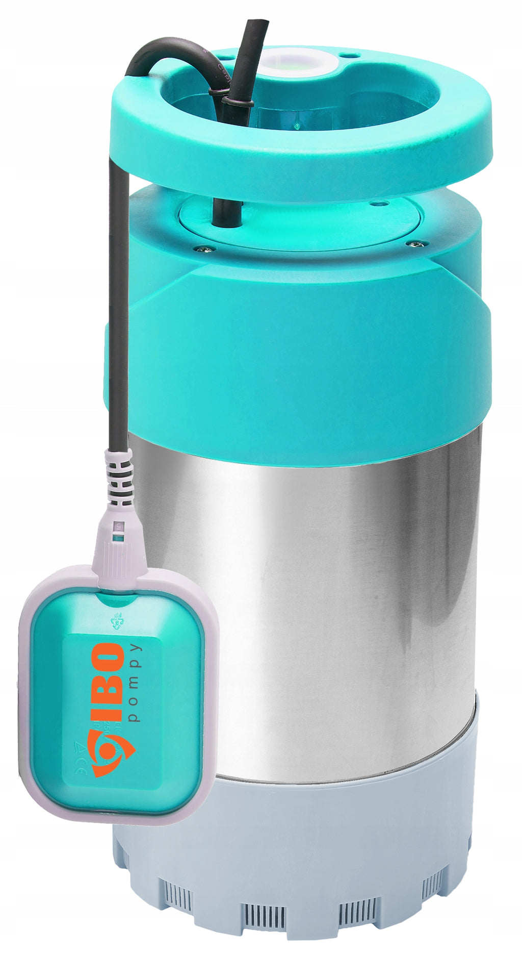 POMPA ZATAPIALNA Z PŁYWAKIEM DO WODY PODLEWANIA DESZCZÓWKI IBO 800W 5520l/h