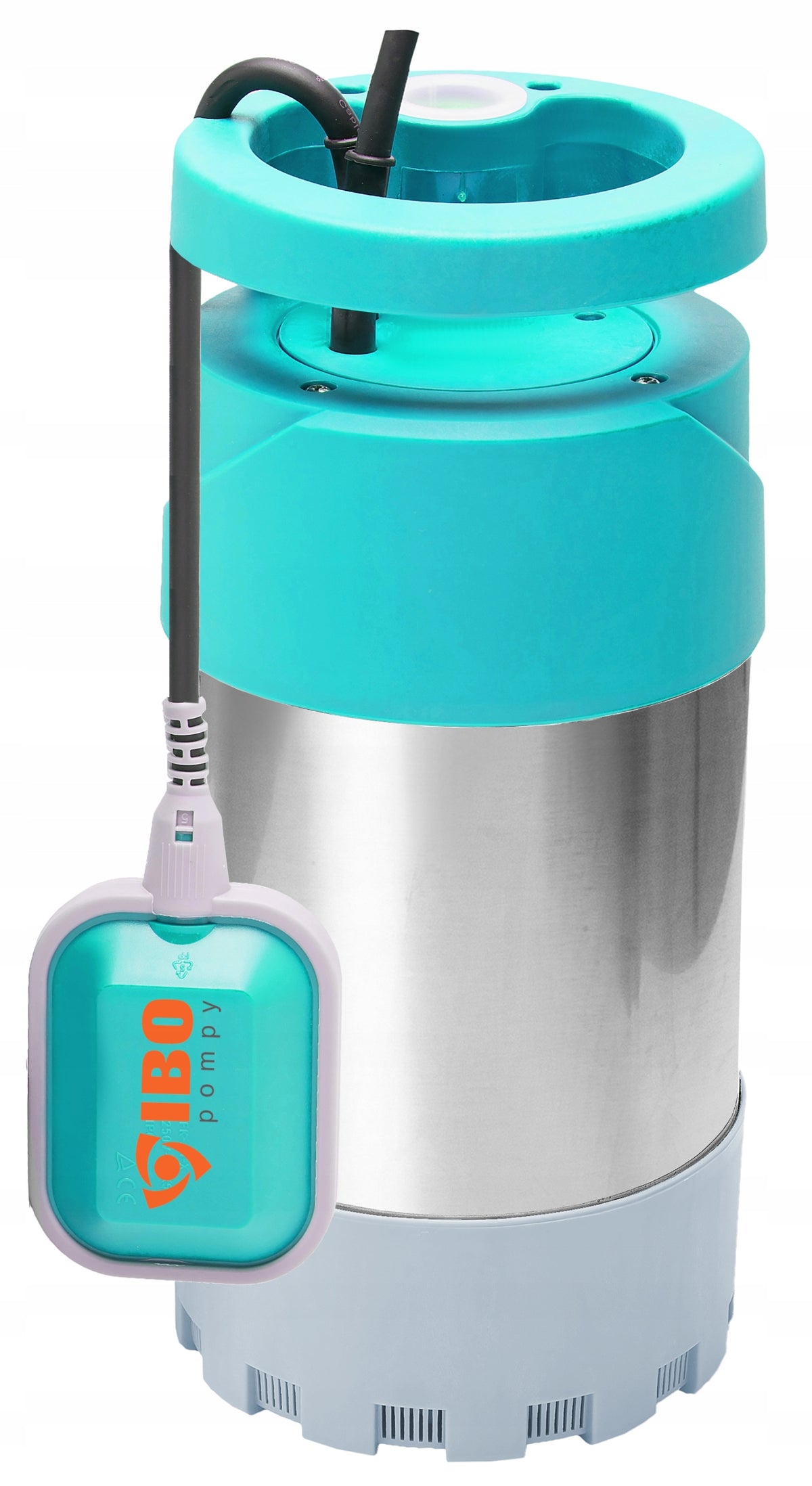 POMPA ZATAPIALNA Z PŁYWAKIEM DO WODY PODLEWANIA DESZCZÓWKI IBO 800W 5520l/h