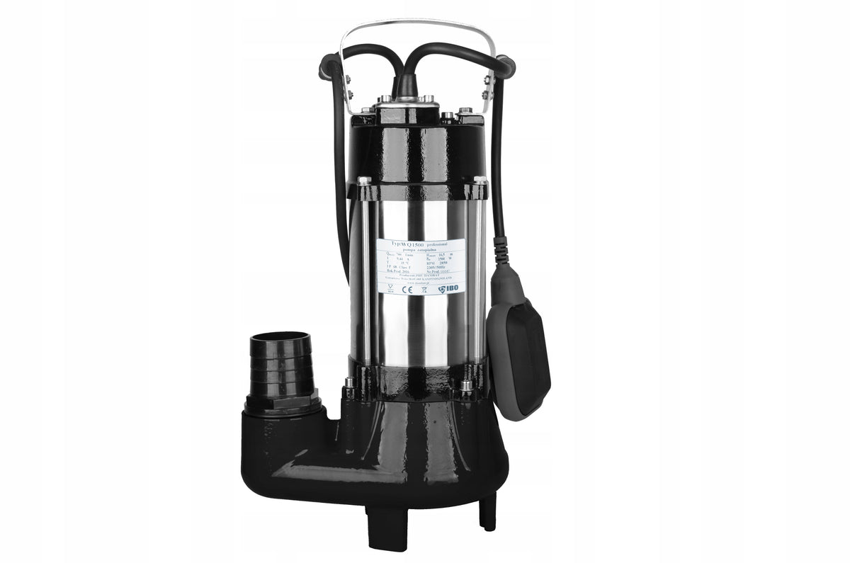 POMPA ZATAPIALNA Z PŁYWAKIEM DO ŚCIEKÓW SZAMA IBO WQ 250 PROFESSIONAL 250 W