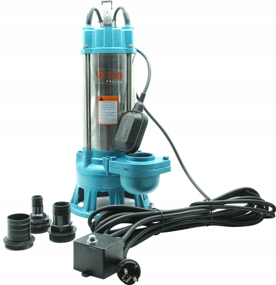 POMPA ZATAPIALNA Z ROZDRABNIACZEM DO ŚCIEKÓW IBO FURIA 2200 500L/min 2200W