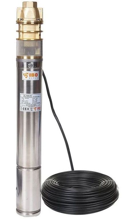 POMPA GŁĘBINOWA 3" IBO SKM 100 750W 230V KABEL 15M DO STUDNI OCZKA BASENU