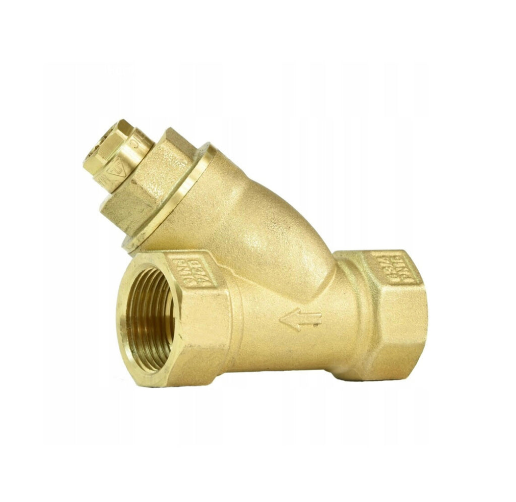 IBO FILTR MAGNETYCZNY SKOŚNY 1" SEPARATOR ZANIECZYSZCZEŃ MAGNES MOSIĘŻNY