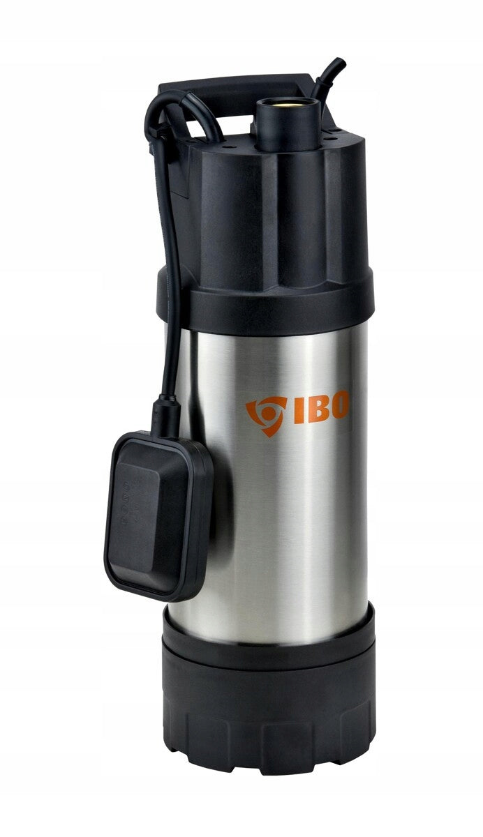 POMPA ZATAPIALNA Z PŁYWAKIEM DO WODY DESZCZÓWKI IBO RAINER 1000 W 230V INOX