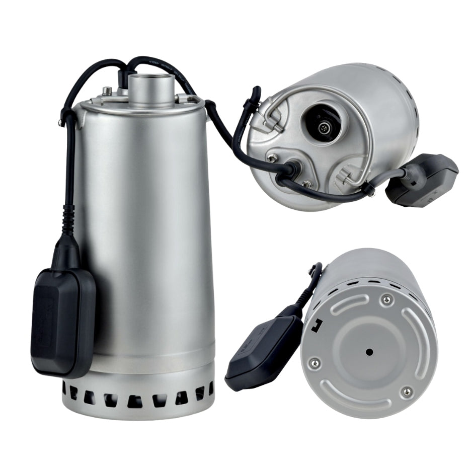 POMPA ZATAPIALNA Z PŁYWAKIEM DO WODY BRUDNEJ IBO ISQ 32-550 0,37kW INOX
