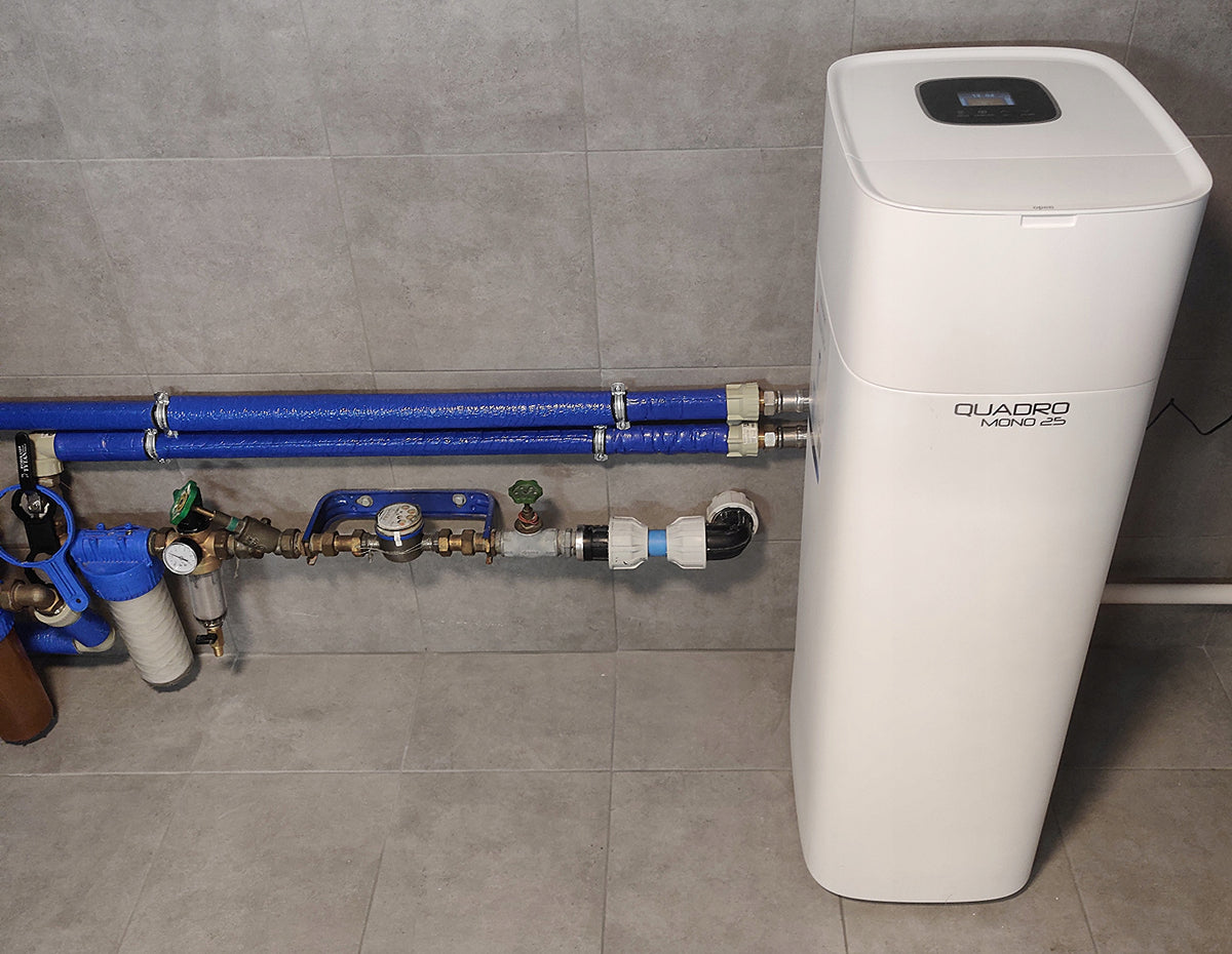 ZMIĘKCZACZ DOMOWY DO WODY TWARDEJ KLARWOOD CS QUADRO 30 L - BEZOBSŁUGOWY