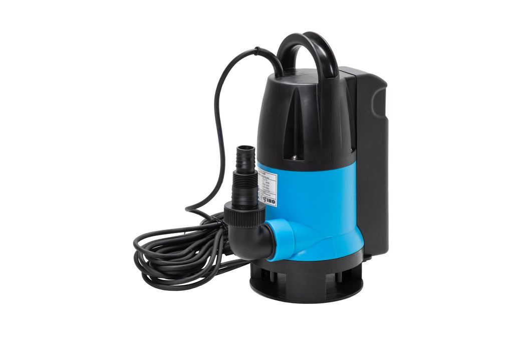 POMPA ZATAPIALNA DO WODY BRUDNEJ Z PŁYWAKIEM IBO IPK 400 W 125 L/MIN 230V
