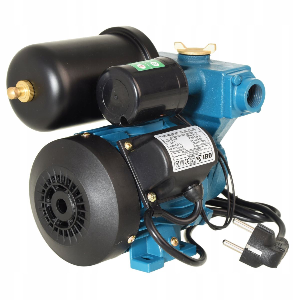 HYDROFOR 1L POMPA HYDROFOROWA POWIERZCHNIOWA IBO WZCH 100 120 W 1200 l/h
