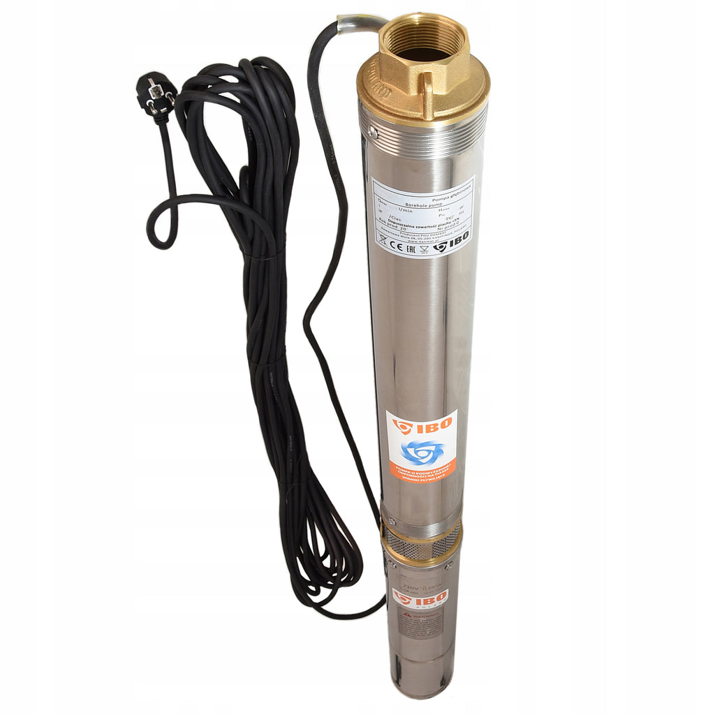 POMPA GŁĘBINOWA 3" IBO STM 20 1100 W 6000 l/h KABEL 1,5M ANTYPIASKOWA