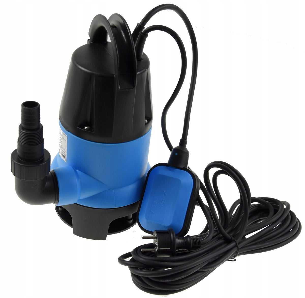 POMPA ZATAPIALNA DO WODY BRUDNEJ Z PŁYWAKIEM IBO IP 900 235l/min 900 W